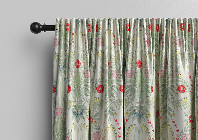 Cotswold Faux Silk, Lipstick - Made to Measure Curtain - Image 10